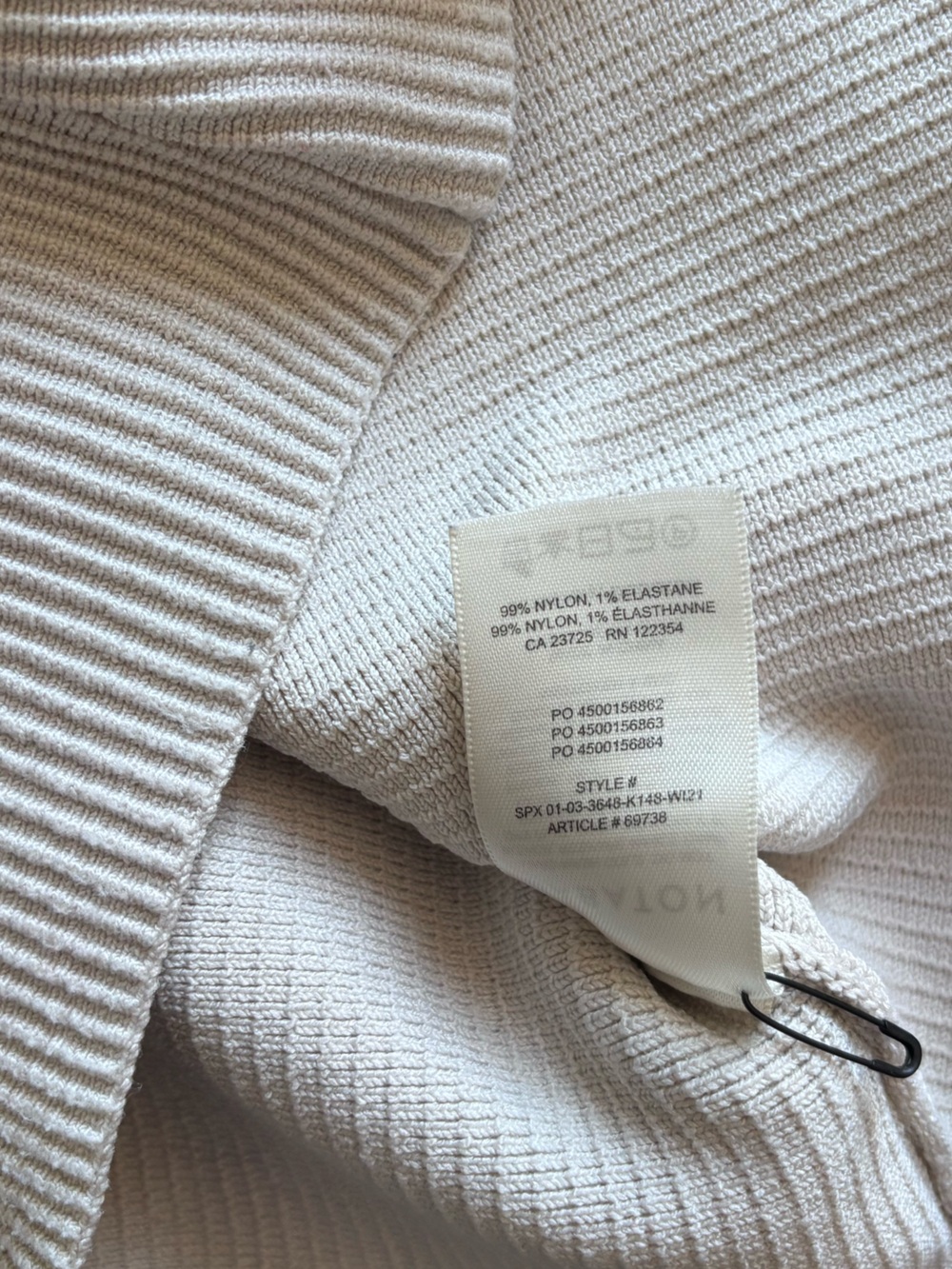 Babaton Sculpt Knit Ribbed Squareneck Tank Top - Picture 8 of 11